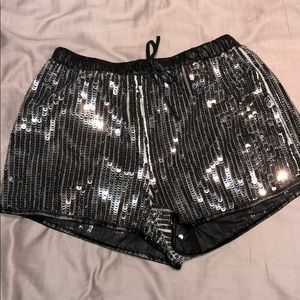 Glitter shorts